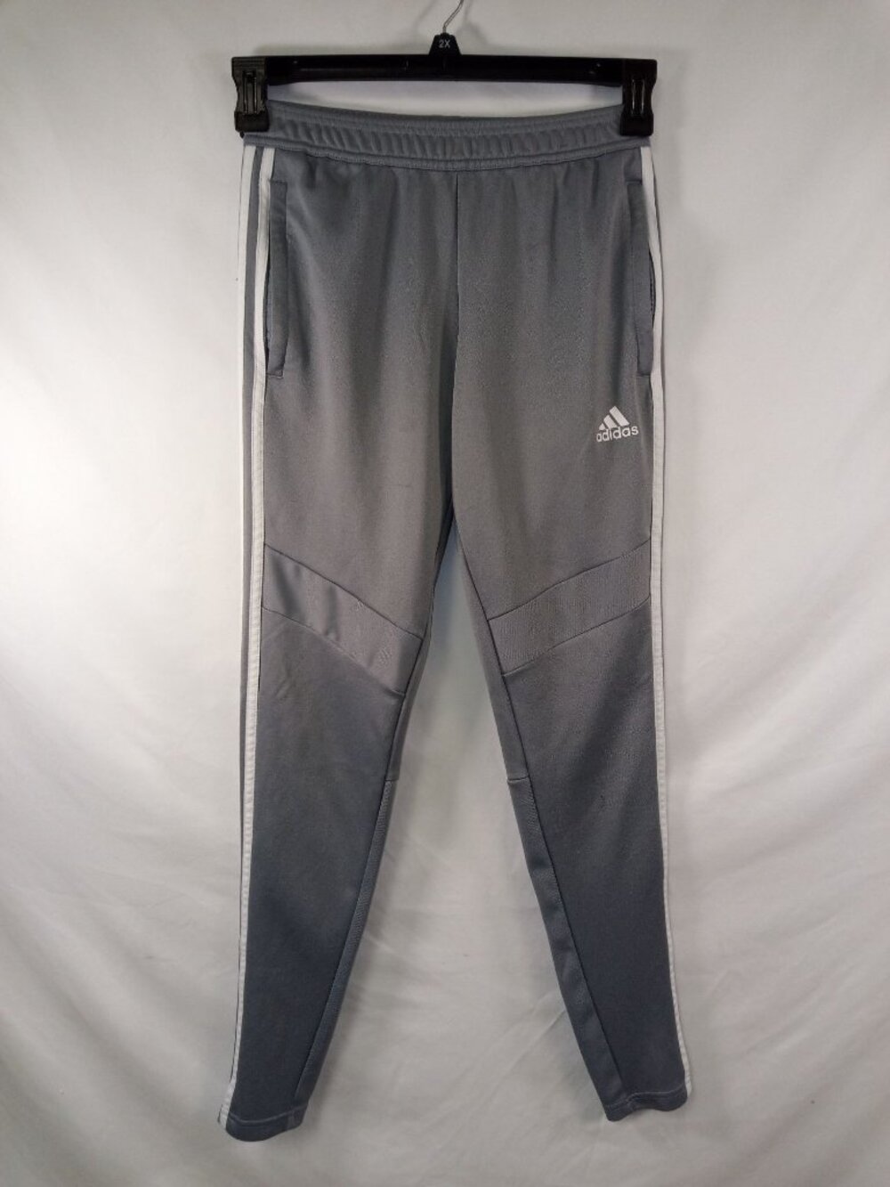 Adidas Women's Grey/White Tiro 19 Training Pants Size Extra Small